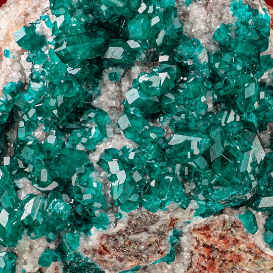 Dioptase-Tsumeb Mine (Tsumcorp Mine) | Tsumeb | Otjikoto Region | Namibia